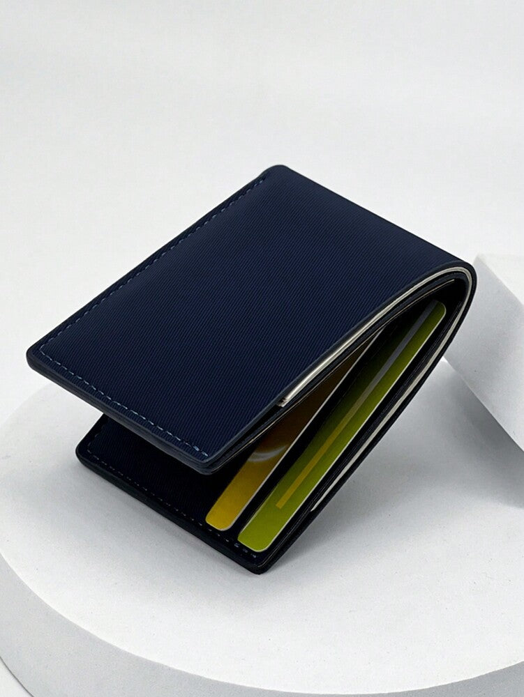 Slim Business Wallet for Men – Ultra-Thin Leather Bifold with Multiple Card Slots, Compact Dollar Bill Holder, Great Gift for Any Occasion