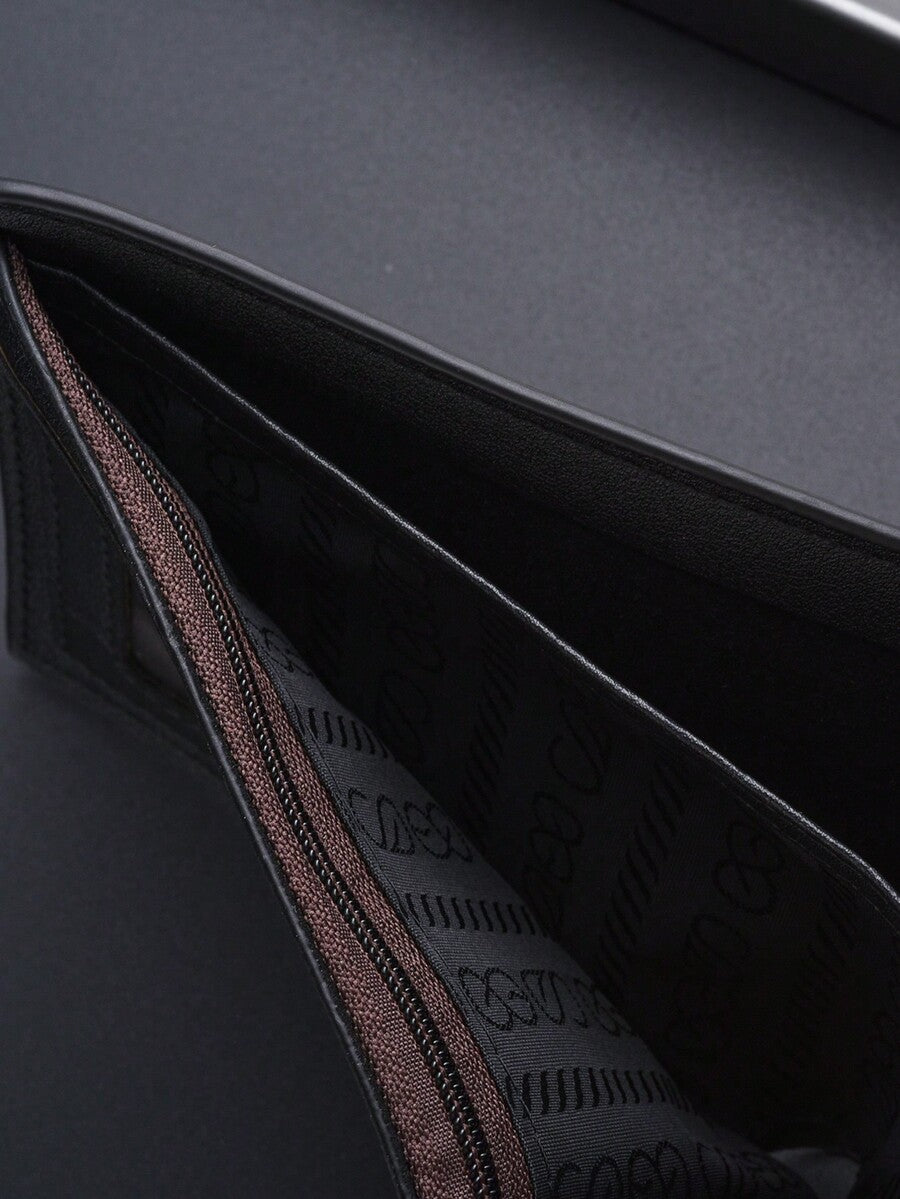 Men’s Vintage Style Short Wallet – Super Thin, Multi-Function Card Holder, Youth & Student Friendly, Genuine Leather Compact Wallet