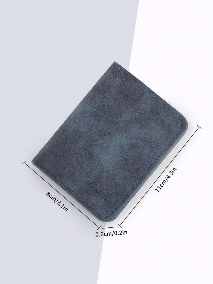Ultra-Thin Card & License Holder for Men – Vertical Minimalist Wallet with Multiple Card Slots, Perfect for Daily Carry & Travel Essentials