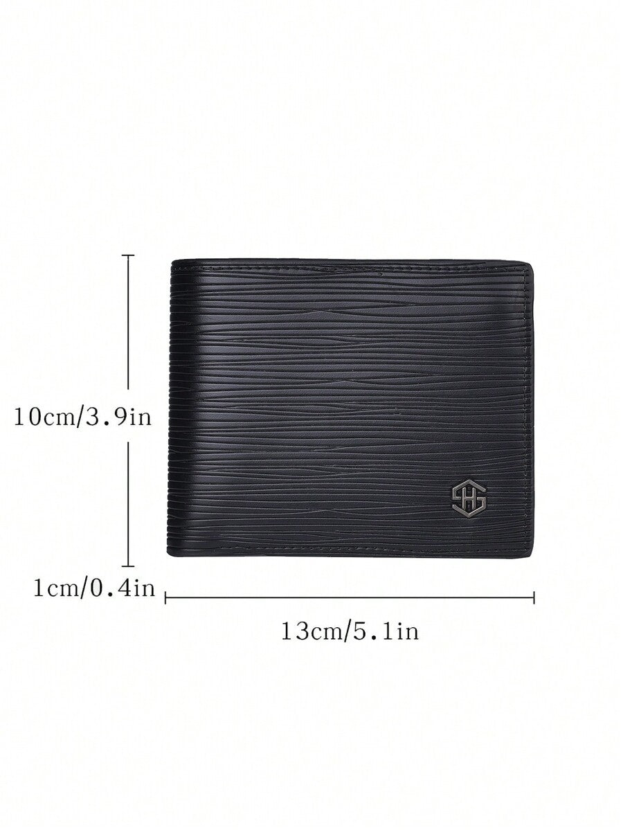 Men’s Vintage Style Short Wallet – Super Thin, Multi-Function Card Holder, Youth & Student Friendly, Genuine Leather Compact Wallet