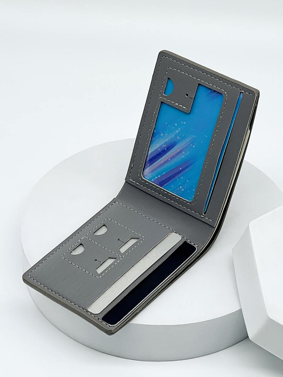 Slim Business Wallet for Men – Ultra-Thin Leather Bifold with Multiple Card Slots, Compact Dollar Bill Holder, Great Gift for Any Occasion