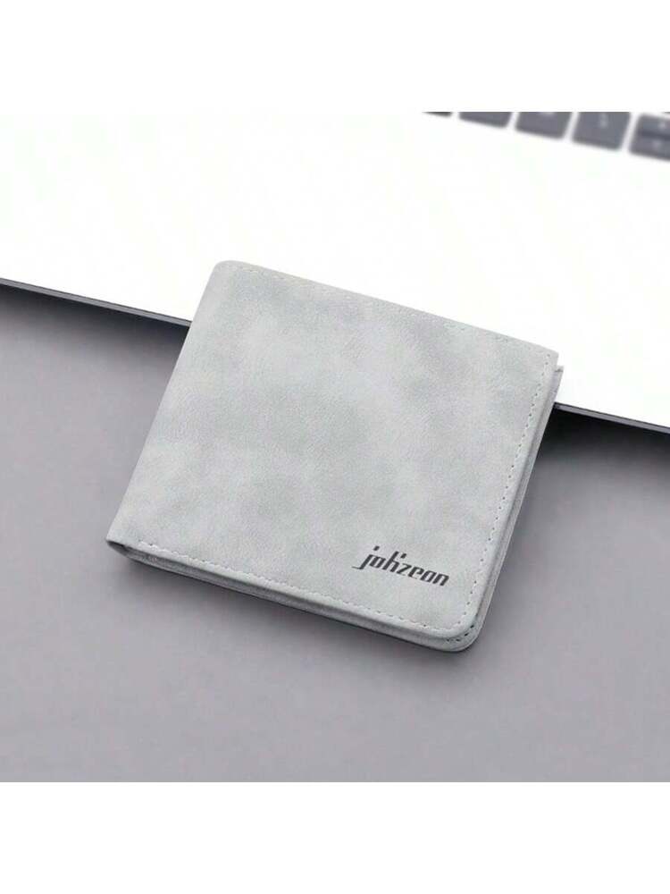 Men’s Vintage PU Leather Matte Short Wallet – High-Quality Coin Purse & Wallet, Perfect Gift for Men, Women, Teachers Day, Small Gifts & Gift Ideas