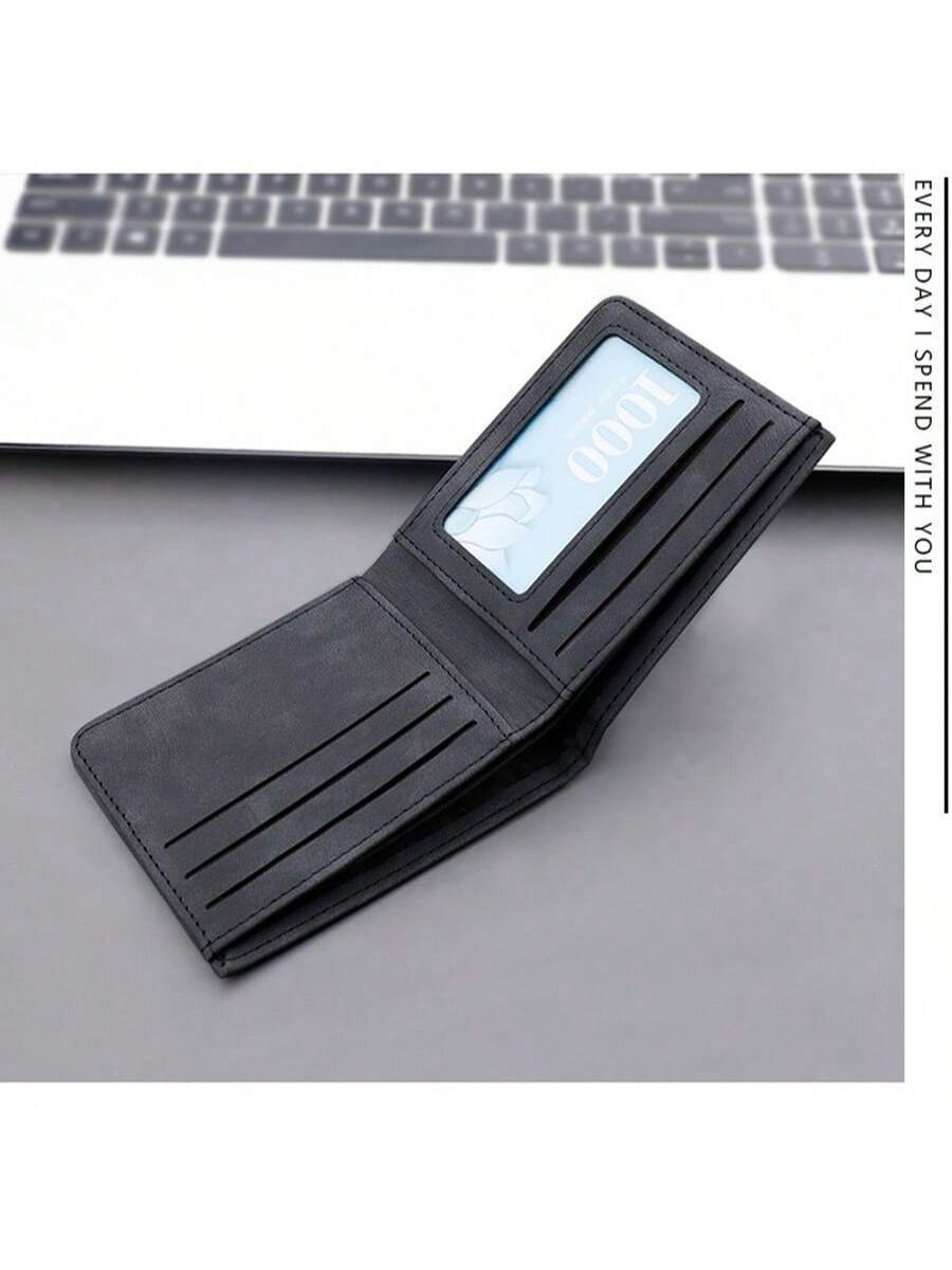 Men’s Vintage PU Leather Matte Short Wallet – High-Quality Coin Purse & Wallet, Perfect Gift for Men, Women, Teachers Day, Small Gifts & Gift Ideas