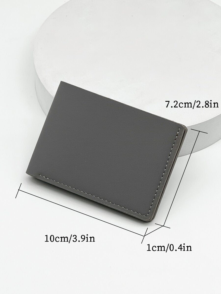 Slim Business Wallet for Men – Ultra-Thin Leather Bifold with Multiple Card Slots, Compact Dollar Bill Holder, Great Gift for Any Occasion