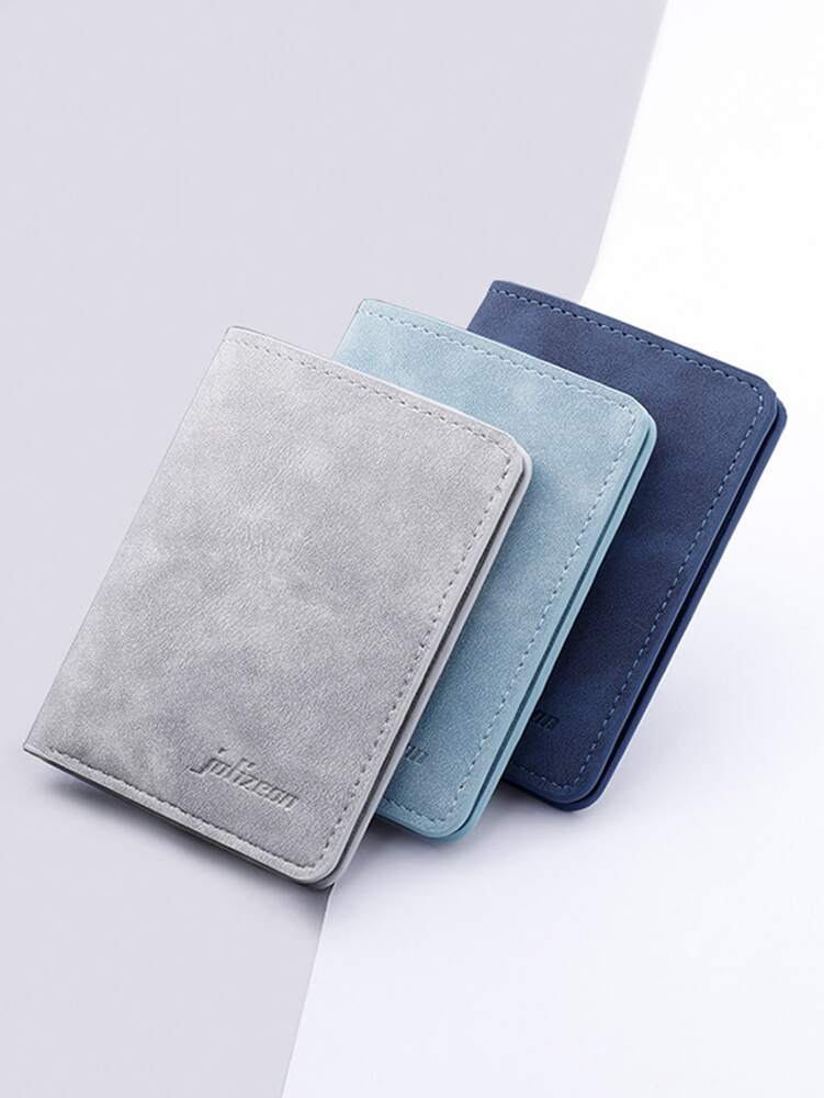 Ultra-Thin Card & License Holder for Men – Vertical Minimalist Wallet with Multiple Card Slots, Perfect for Daily Carry & Travel Essentials