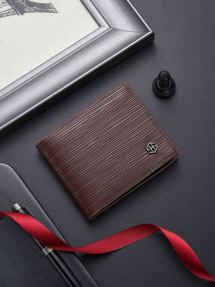 Men’s Vintage Style Short Wallet – Super Thin, Multi-Function Card Holder, Youth & Student Friendly, Genuine Leather Compact Wallet