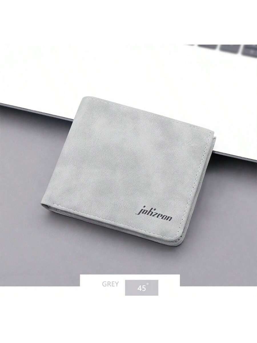 Men’s Vintage PU Leather Matte Short Wallet – High-Quality Coin Purse & Wallet, Perfect Gift for Men, Women, Teachers Day, Small Gifts & Gift Ideas
