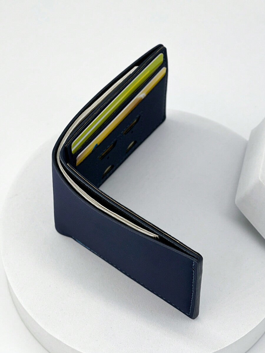 Slim Business Wallet for Men – Ultra-Thin Leather Bifold with Multiple Card Slots, Compact Dollar Bill Holder, Great Gift for Any Occasion