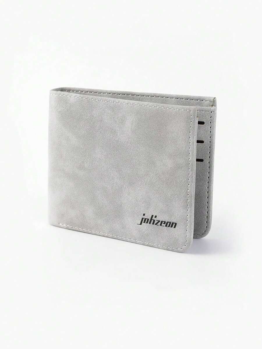 Men’s Vintage PU Leather Matte Short Wallet – High-Quality Coin Purse & Wallet, Perfect Gift for Men, Women, Teachers Day, Small Gifts & Gift Ideas