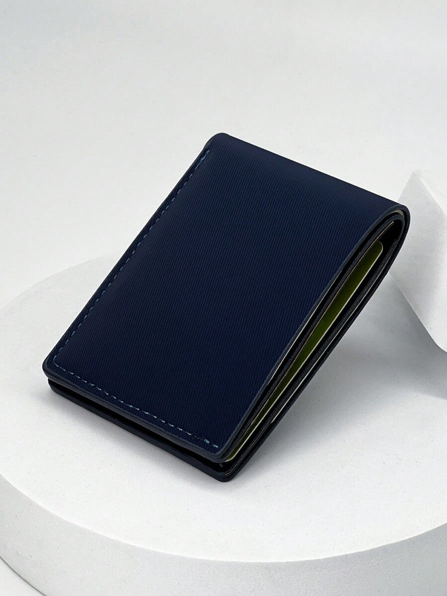 Slim Business Wallet for Men – Ultra-Thin Leather Bifold with Multiple Card Slots, Compact Dollar Bill Holder, Great Gift for Any Occasion