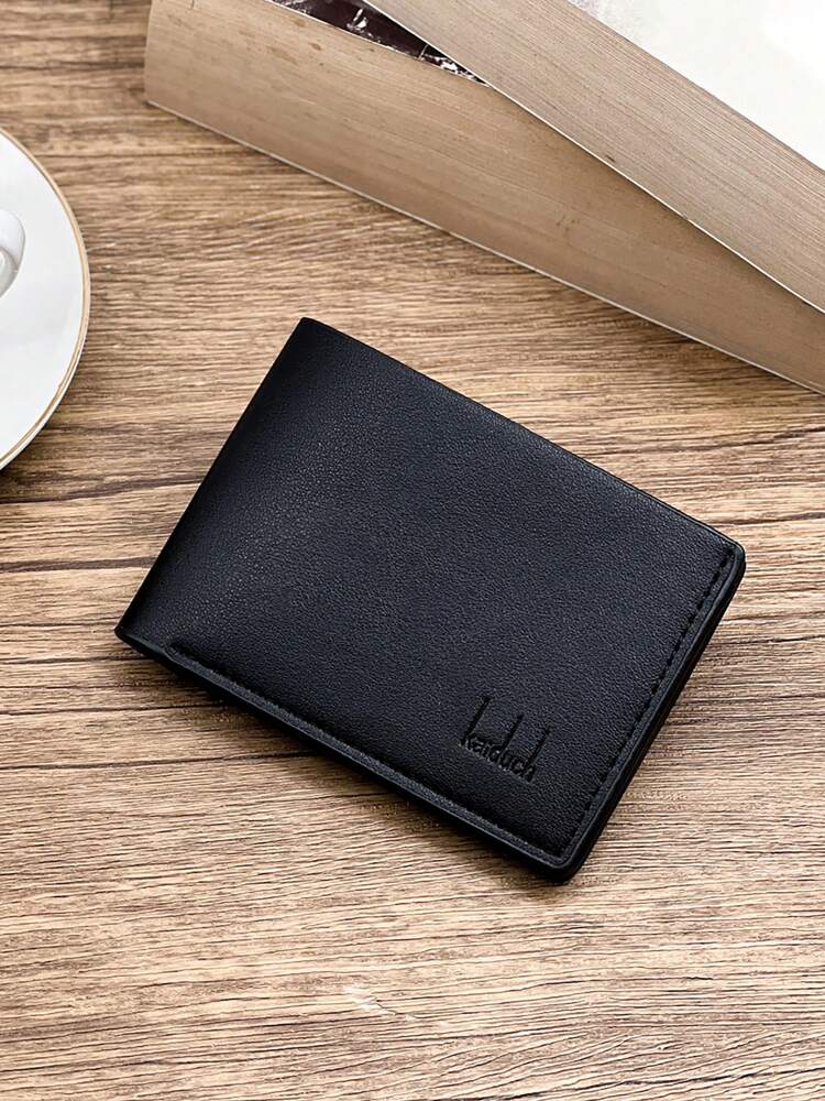 Minimalist Men’s Short Wallet – Soft, Ultra-Thin Dollar Holder for Teens & College Students, Perfect Gift for Him, Teachers & Daily Use