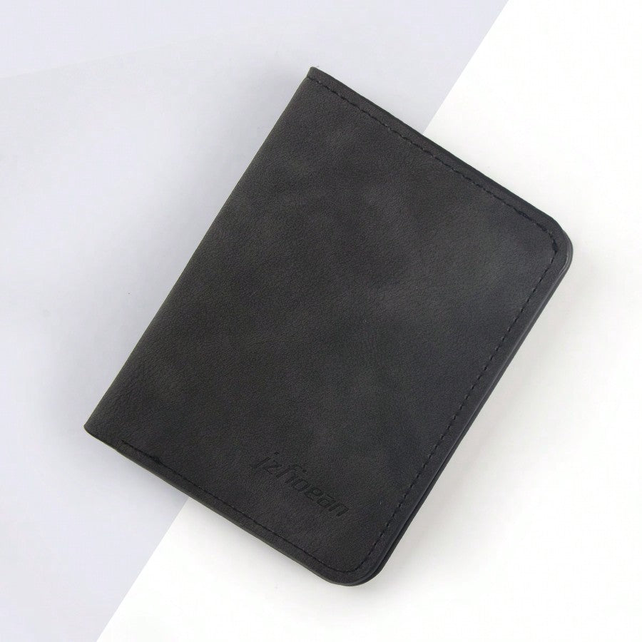 Ultra-Thin Card & License Holder for Men – Vertical Minimalist Wallet with Multiple Card Slots, Perfect for Daily Carry & Travel Essentials
