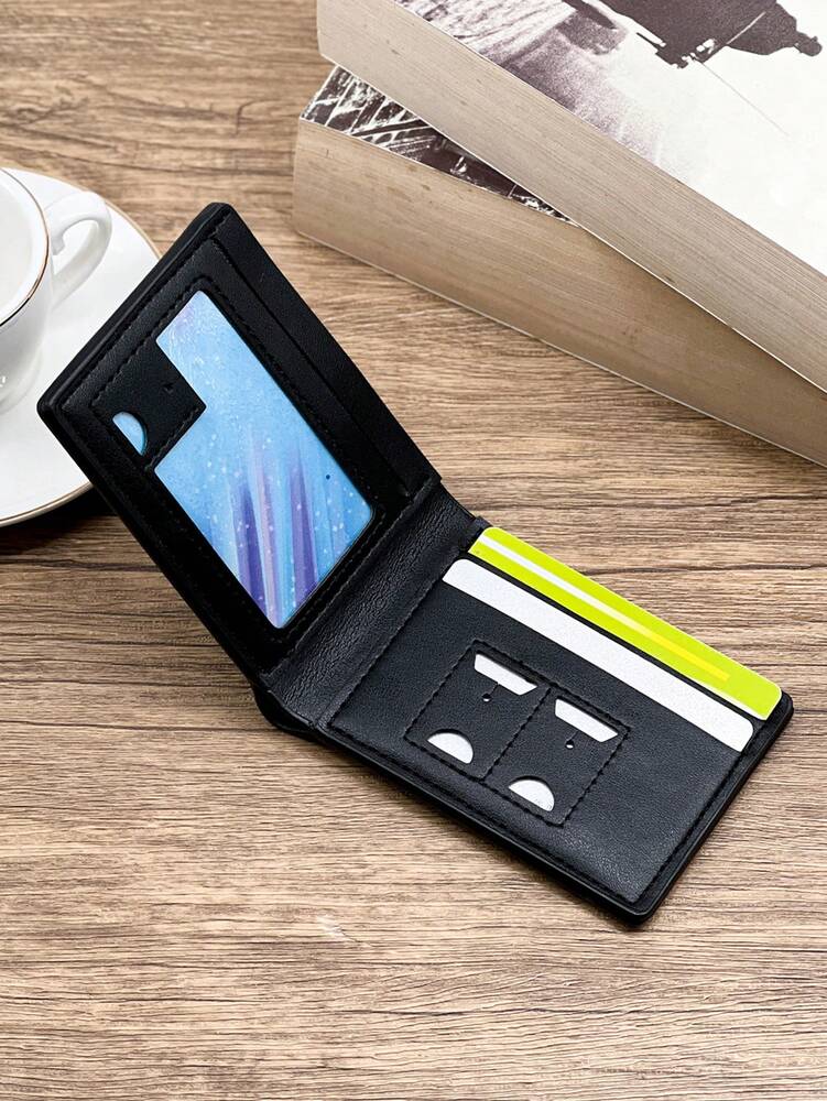 Minimalist Men’s Short Wallet – Soft, Ultra-Thin Dollar Holder for Teens & College Students, Perfect Gift for Him, Teachers & Daily Use