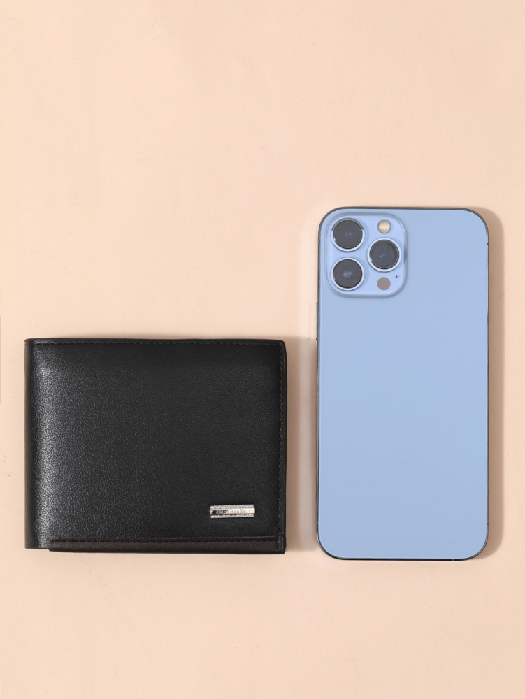 Simple Men’s Short Wallet with Coin Pocket – Classic Old Style Leather Wallet, Perfect for Business, Casual Use & Gift Giving