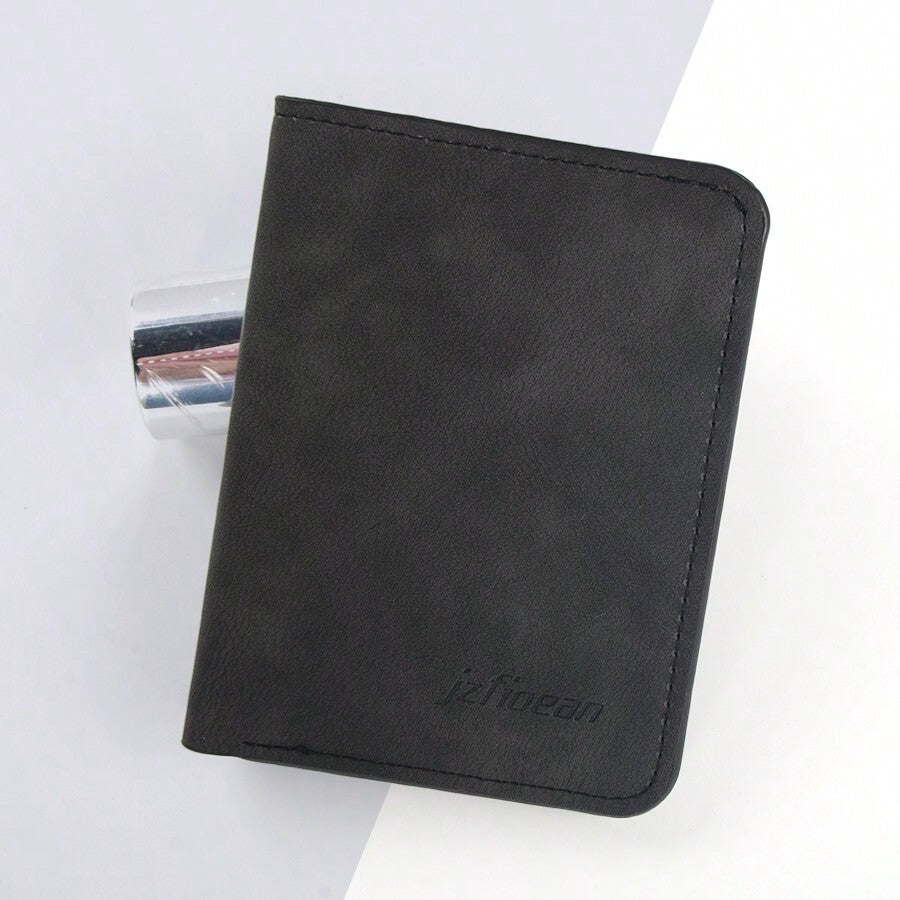 Ultra-Thin Card & License Holder for Men – Vertical Minimalist Wallet with Multiple Card Slots, Perfect for Daily Carry & Travel Essentials