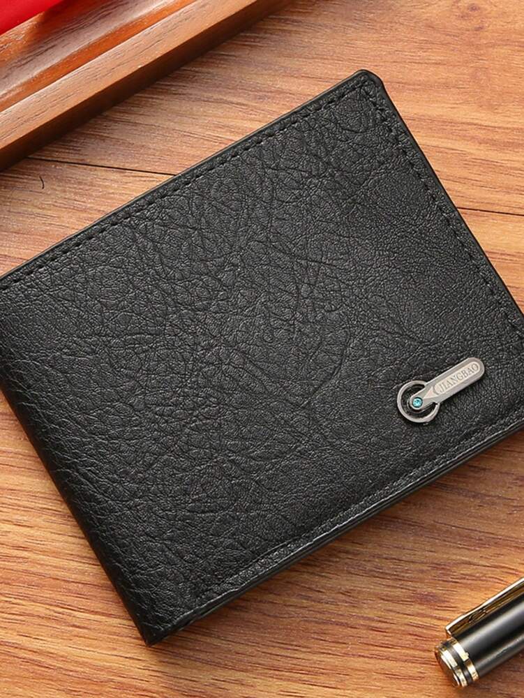 Men’s Leather Short Wallet – Business Casual Style with Large Capacity Multi-Card Slots, Perfect Gift for Birthday, Graduation & Father’s Day