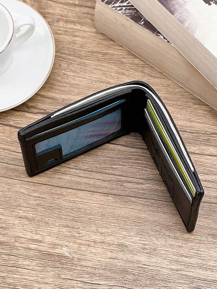 Minimalist Men’s Short Wallet – Soft, Ultra-Thin Dollar Holder for Teens & College Students, Perfect Gift for Him, Teachers & Daily Use