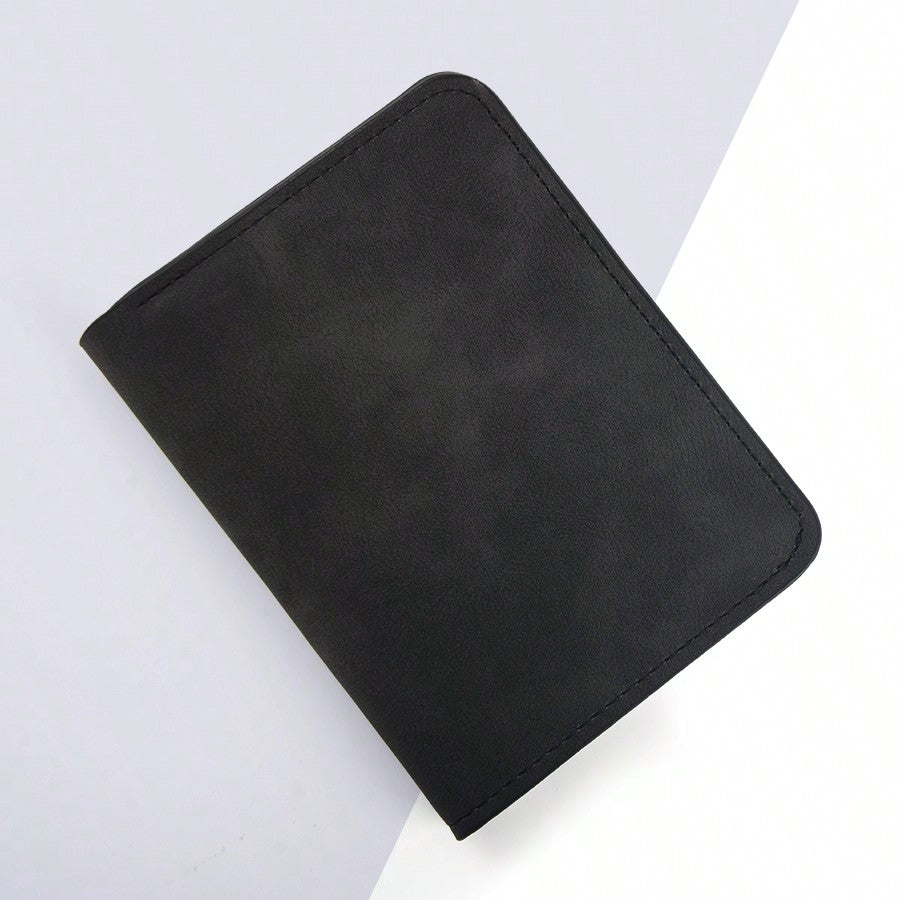 Ultra-Thin Card & License Holder for Men – Vertical Minimalist Wallet with Multiple Card Slots, Perfect for Daily Carry & Travel Essentials