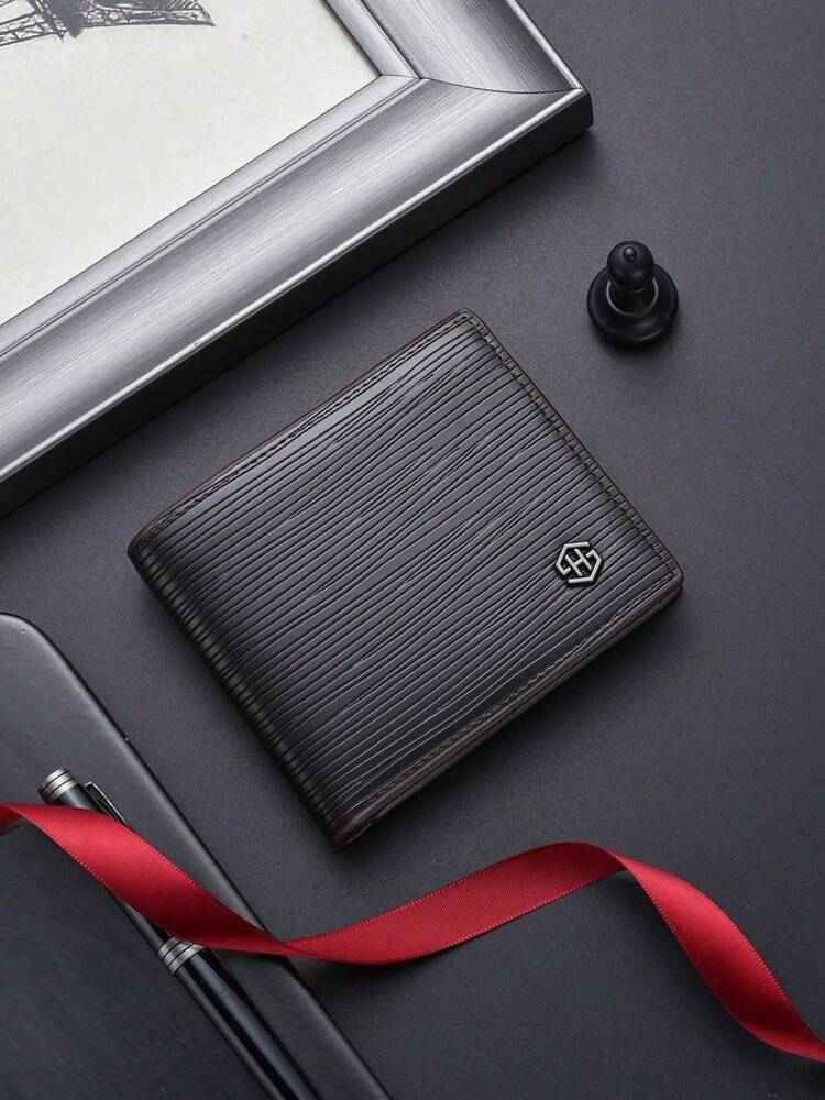 Men’s Vintage Style Short Wallet – Super Thin, Multi-Function Card Holder, Youth & Student Friendly, Genuine Leather Compact Wallet