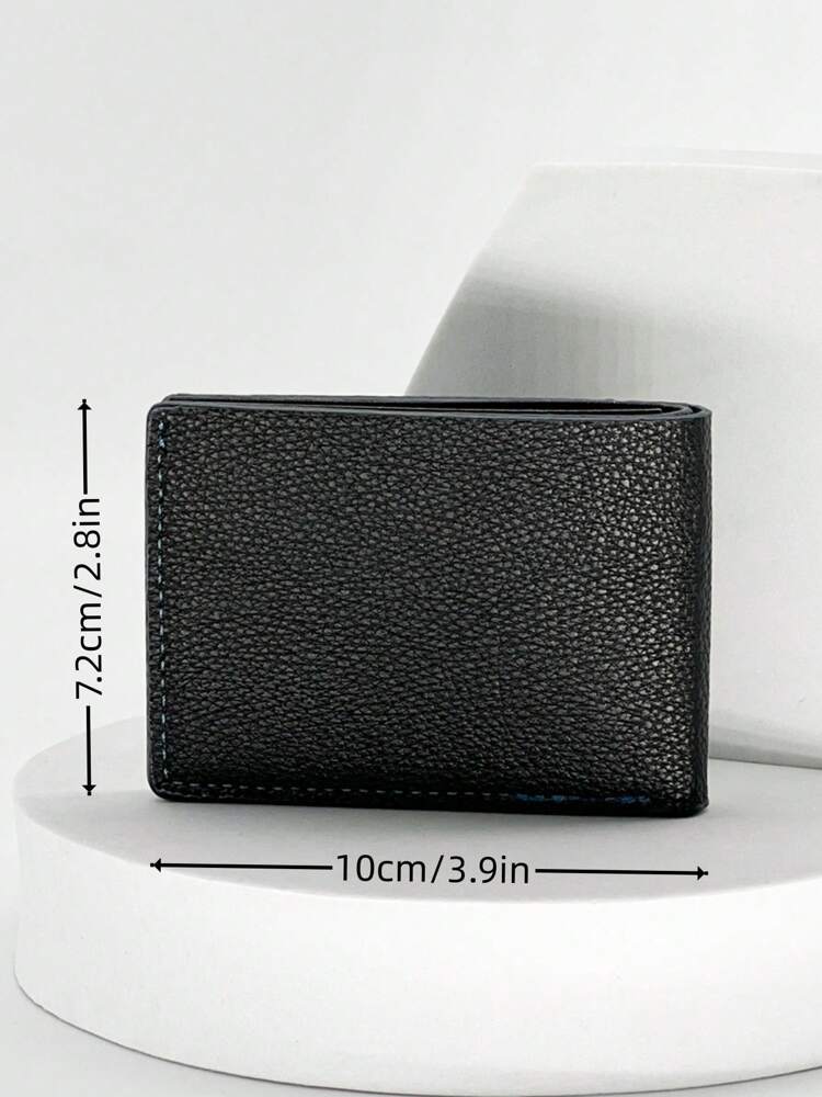Slim Business Wallet for Men – Ultra-Thin Leather Bifold with Multiple Card Slots, Compact Dollar Bill Holder, Great Gift for Any Occasion