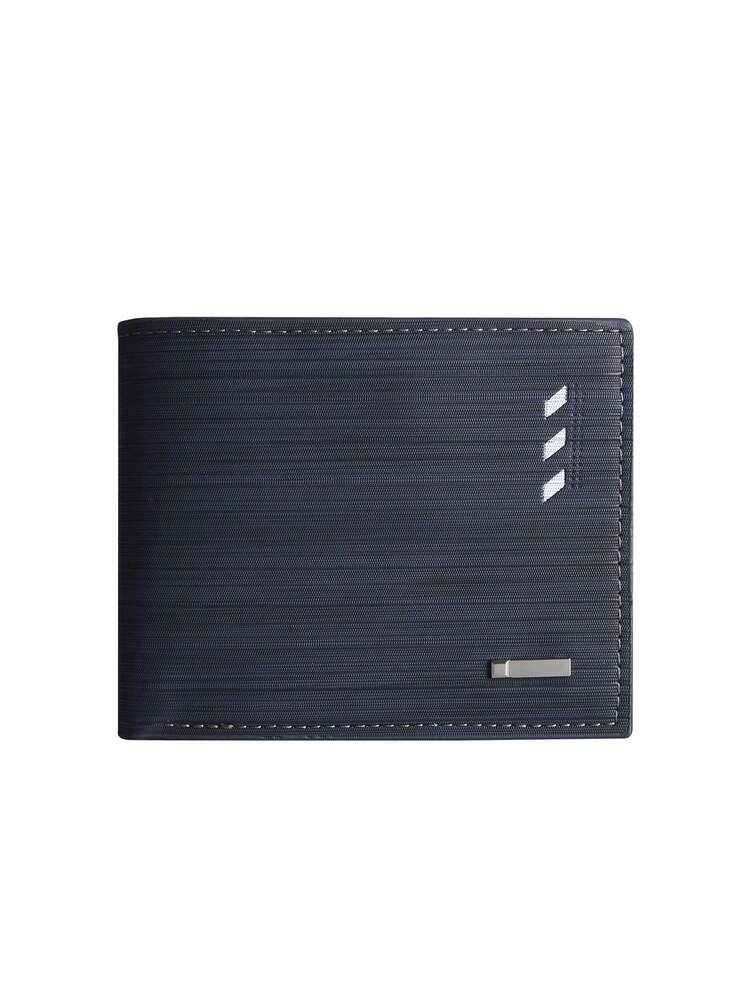 Men’s PU Leather Short Wallet – 8-Card Travel & ID Holder with Coin Pocket, Perfect for Business, Casual Outfits, Gifts & Everyday Carry